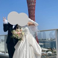 ポートタワーと写真が撮れます。