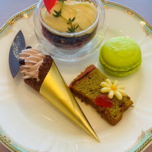 スイーツビュッフェのスイーツ|746720さんのノートルダム神戸/FIVESTAR WEDDINGの写真(2428935)