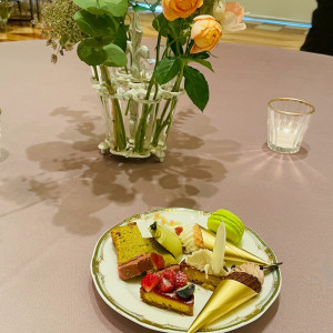 テーブル装花|746720さんのノートルダム神戸/FIVESTAR WEDDINGの写真(2428936)