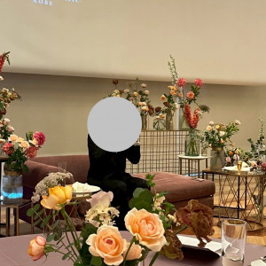 スクリーンもあります|746720さんのノートルダム神戸/FIVESTAR WEDDINGの写真(2428943)