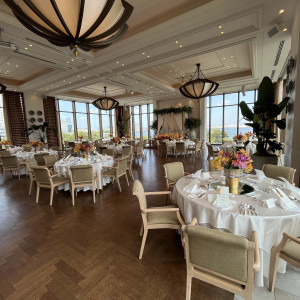 南国な雰囲気の披露宴会場でした。|746731さんのTHE GRAND ORIENTAL MINATOMIRAI(グランドオリエンタル みなとみらい)の写真(2428957)