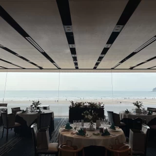 海の見える素晴らしいロケーション