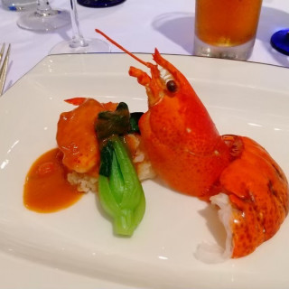 半分しかない海老