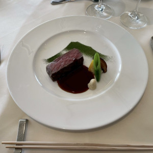 フレンチのほうの肉料理|746761さんの日本平ホテルの写真(2461531)