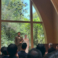 挙式の時の写真です