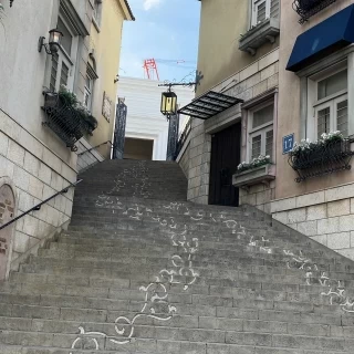 外階段