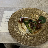 試食させてもらった料理(上から2番目の価格帯)
