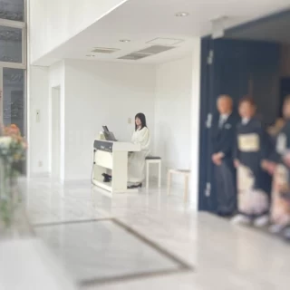 ペアレントタイムをこっそり挙式会場で