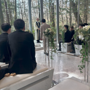 挙式会場の雰囲気|746977さんのアネーリ軽井沢の写真(2430844)