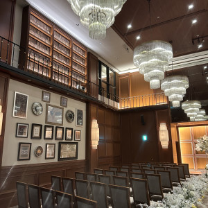 図書館をテーマにつくられた内装|746986さんのストリングスホテル 名古屋の写真(2430241)