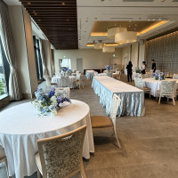 明るいほうの披露宴会場