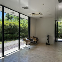 室内チャペルの入り口