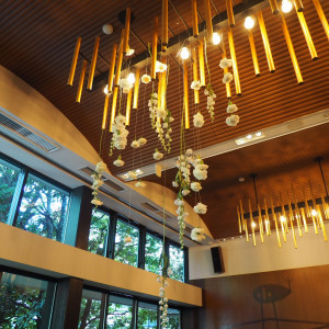 天井装花|747004さんのザ・ガーデンオリエンタル・大阪の写真(2540623)