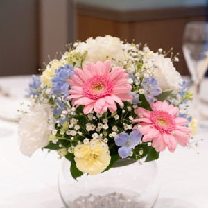 披露宴会場装花|747042さんのホテルニューオータニ幕張の写真(2430776)
