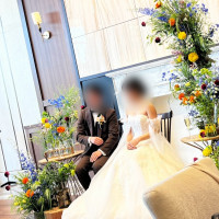 メイン席
チェア、装花選べます