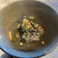 試食です。お茶漬けが出てくると思わなかったのでびっくり！