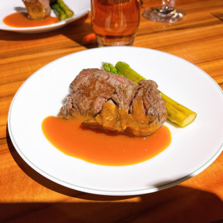 フランベして焼かれたお肉とても柔らかかったです
