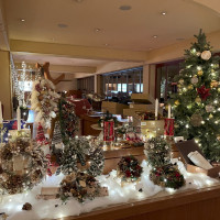 クリスマスの装飾がとてもかわいかったです