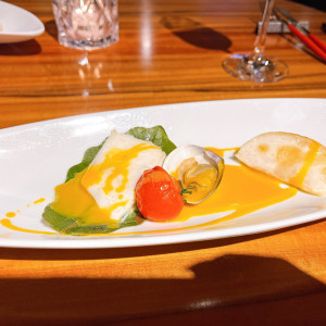 魚料理もおいしかったです|747140さんの軽井沢高原教会の写真(2431804)