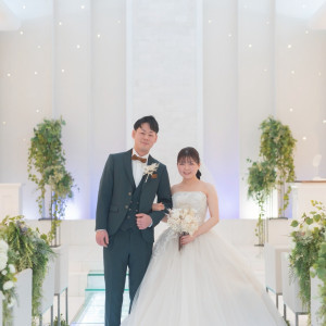 照明が綺麗に顔にあたって写真写りもとてもいい感じです|747175さんのベルクラシック姫路の写真(2431254)