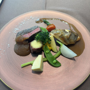 お肉もお魚もとても美味しかったです|747220さんのThe Bellclassic Fukuoka Ohori (ベルクラシック福岡大濠)の写真(2431327)