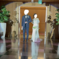 ディスコ風の披露宴会場