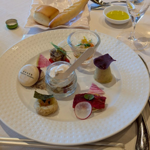 前菜料理|747231さんのノートルダム横浜みなとみらい/FIVESTAR WEDDINGの写真(2431423)