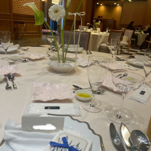 ゲストテーブル|747231さんのノートルダム横浜みなとみらい/FIVESTAR WEDDINGの写真(2431504)