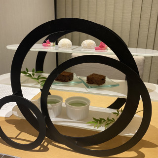試食のデザート