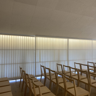 挙式会場の椅子