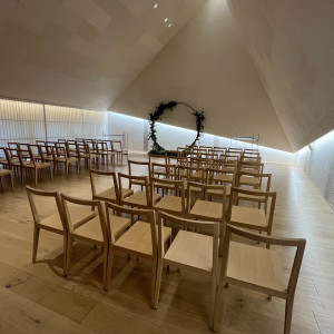 チャペル(右後ろからの景観)|747371さんのMIRAIE Wedding（ミライエウエディング）の写真(2432117)
