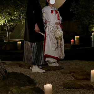披露宴後も新郎新婦のみでたくさん写真を撮ってもらえます|747380さんの岐阜モノリスの写真(2448175)