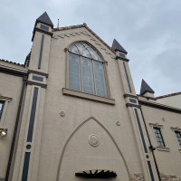 庭からみた外観です。