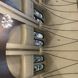 挙式会場の上方です。すごく幻想的です。|747422さんのマリエール山手(Marriyell YAMATE)の写真(2563802)