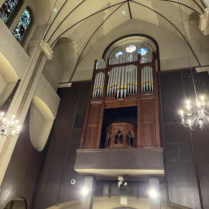 挙式会場の上方ですごくいい雰囲気です。|747422さんのマリエール山手(Marriyell YAMATE)の写真(2563801)