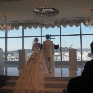 チャペル写真
光を抑えて撮影しているため、実際はもっと明るい|747428さんのホテルモントレ姫路の写真(2581836)