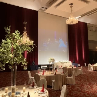 スカイバンケットではない別の披露宴会場