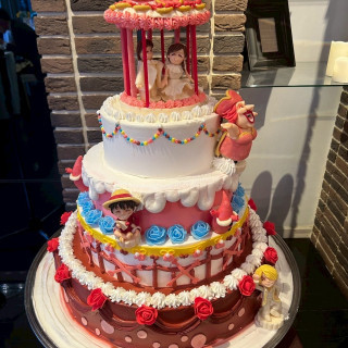 ONE PIECEに出てくるウエディングケーキ