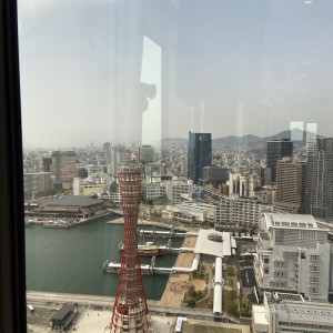 36階の披露宴会場からの景色です。|747629さんのホテルオークラ神戸の写真(2433235)