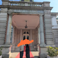 見学時、撮影してくれました
挙式のイメージが湧きました