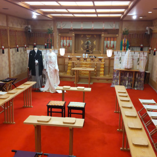 こじんまりとした神殿