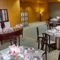 地下にある披露宴会場　プリンスルーム