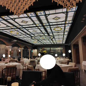 披露宴会場となるレストラン内|747727さんのRISTORANTE“CANOVIANO”（リストランテ　カノビアーノ）（ホテル雅叙園東京内）の写真(2438810)