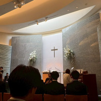 チャーチは石造り