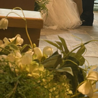チャペルの花です