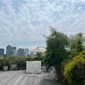 テラスです。集合写真撮影もできます！|747794さんのCentral Terrace TOKYO（セントラル テラス トーキョー）の写真(2434225)