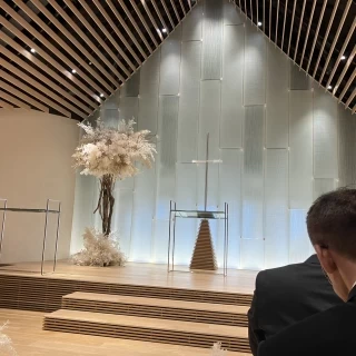 天井が特徴的