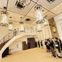 当日披露宴会場として使用しませんでしたが、ブーケトスに使用