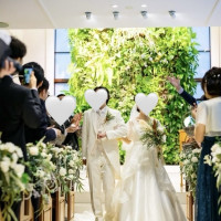 屋内チャペル フラワーシャワー可能