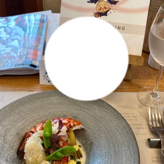 提供された魚料理